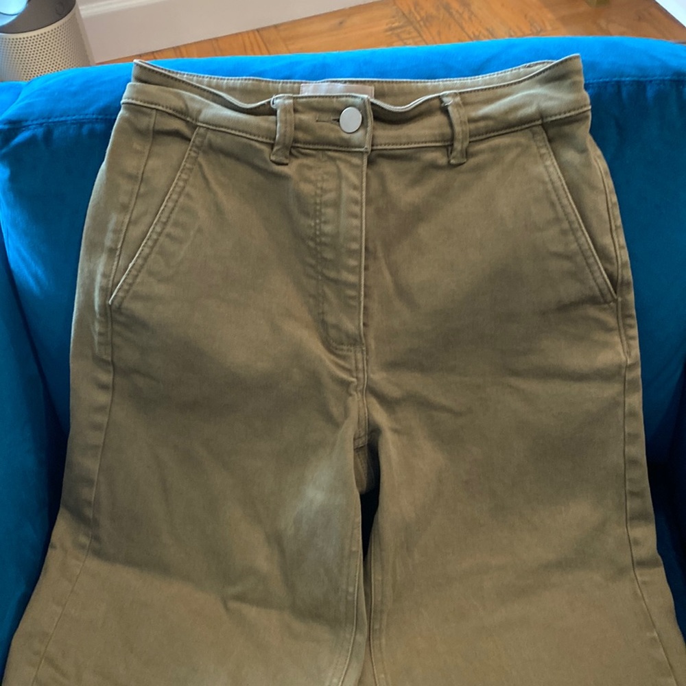 Everlane straight leg crop size 2